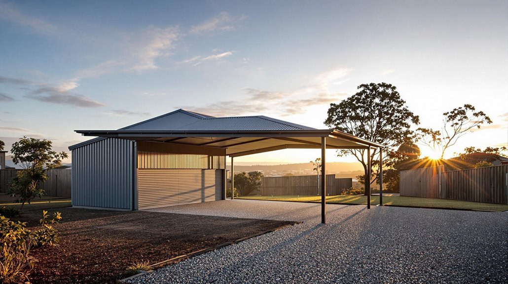 carport extension and upgrades