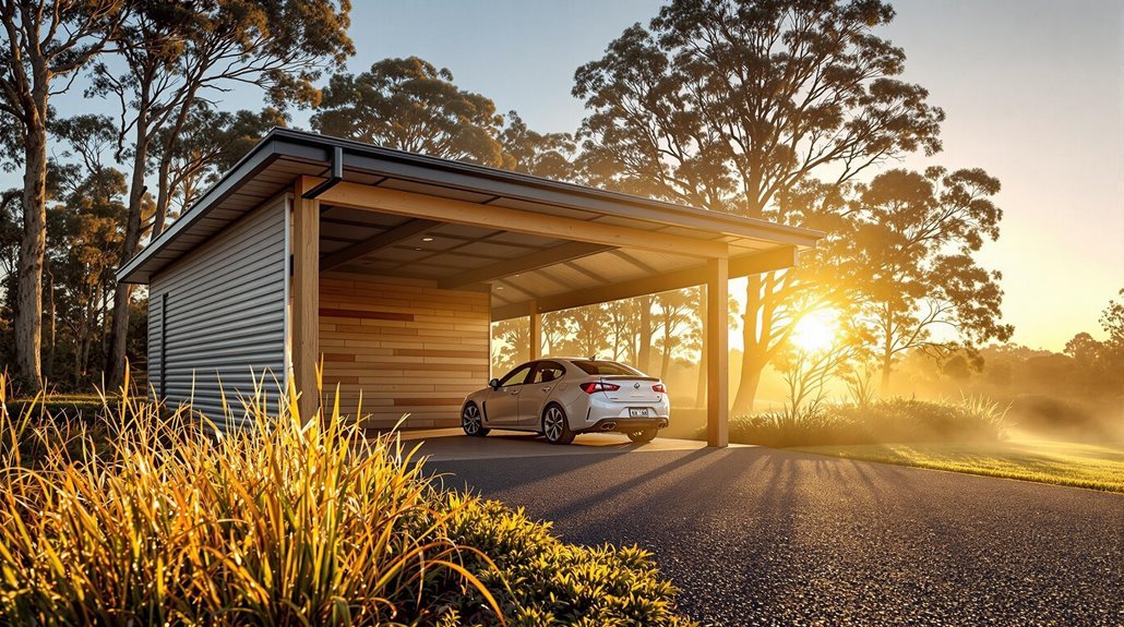 choosing carport shed materials