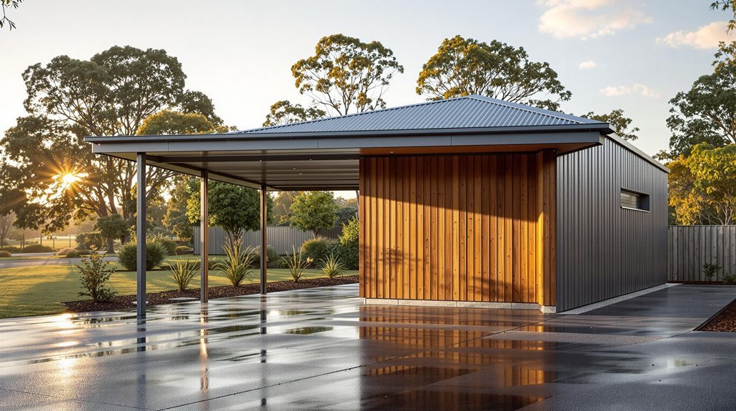 custom carport shed designs