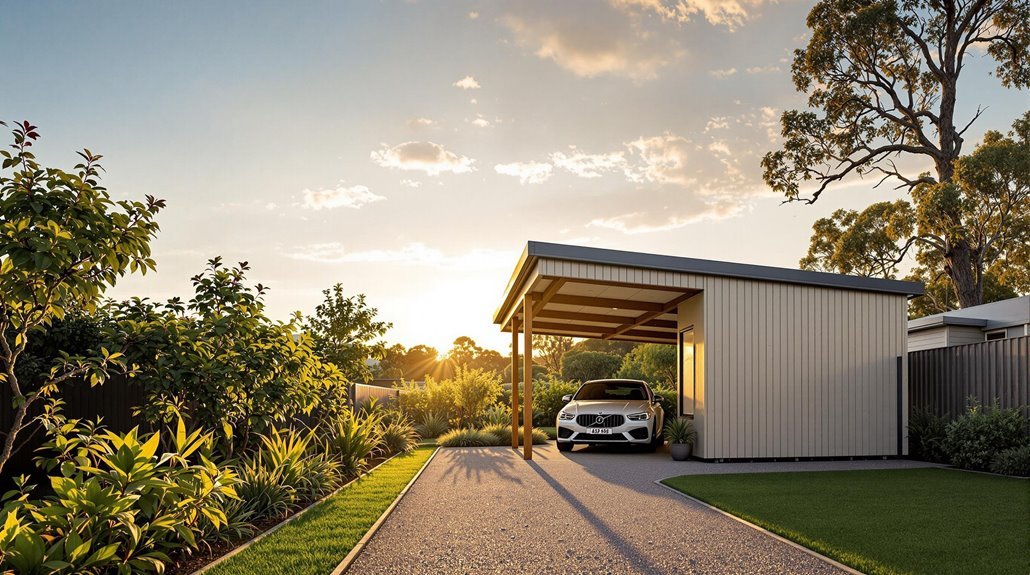 custom carport shed designs