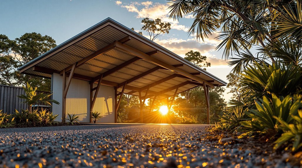 custom carport shed designs