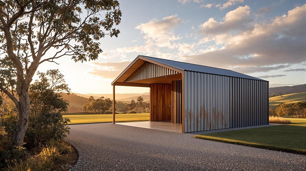 custom carport shed designs