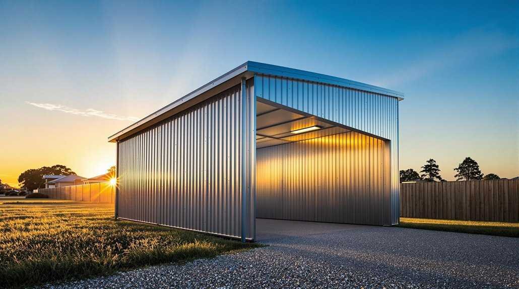 custom council approved carport sheds