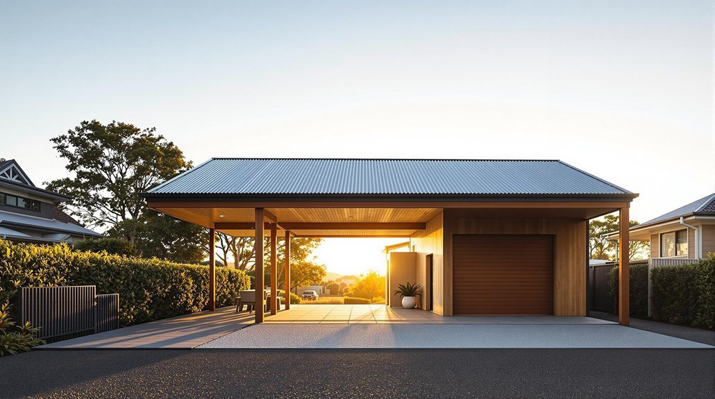 customizable durable carport sheds