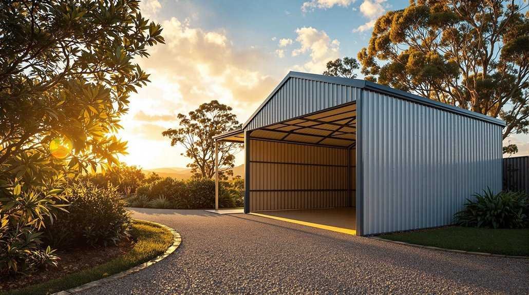 enhanced carport shed security